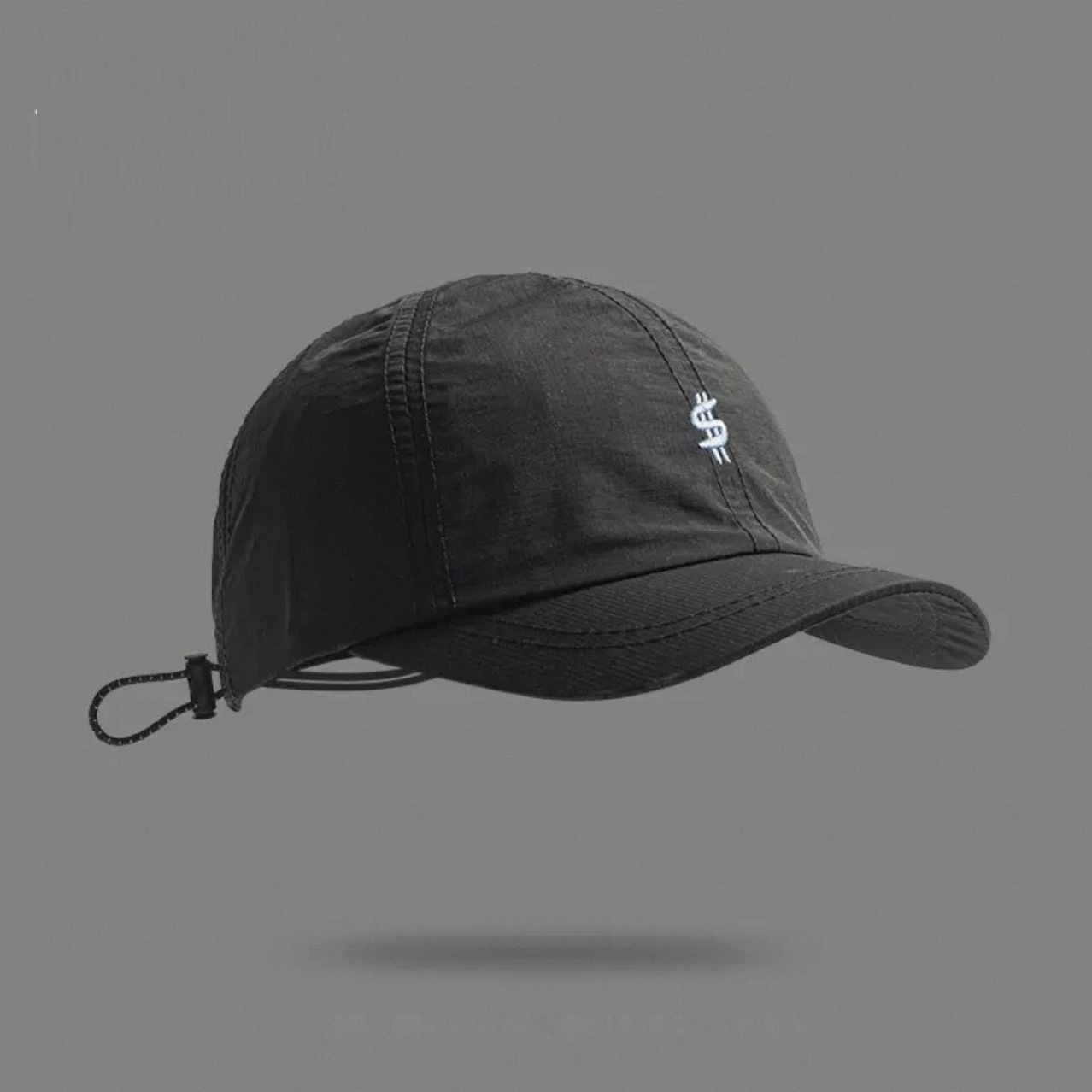 Aquatic Sports Hat - หมวกเบสบอลแฟชั่นสำหรับเดินทาง สีพื้น แห้งเร็ว กันน้ำ ปักลายตัวอักษร ปรับได้