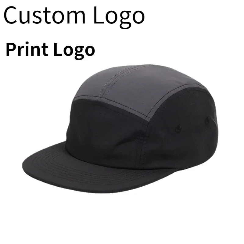 Aquatic Sports Hat - โลโก้ที่กําหนดเองฤดูร้อน 5 แผงเบสบอลหมวก Quick-drying หมวกไนลอนกันน้ํา Bomber