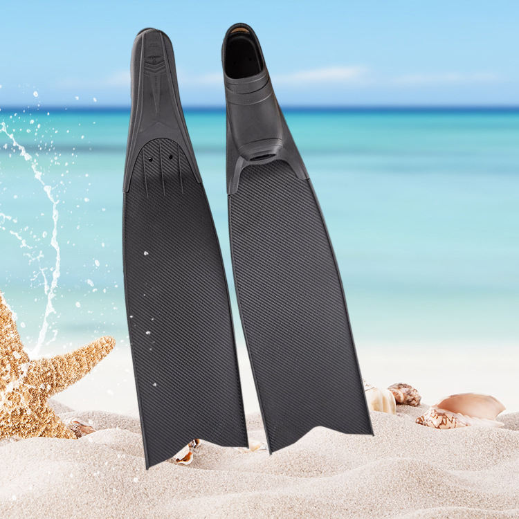 Fin Diving Blade - ฟินดำน้ำแบบโมดูลาร์สำหรับนักดำน้ำมืออาชีพ ใบยาว น้ำหนักเบา สะดวกสบาย อุปกรณ์ดำน้ำแบบฮาร์พูน สำหรับนักดำน้ำใต้น้ำ