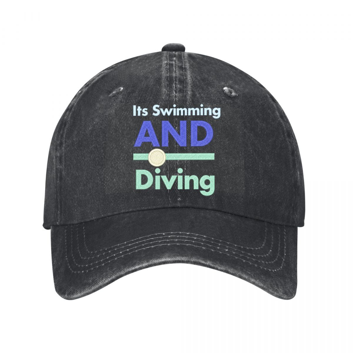 หมวกเบสบอลผ้าฝ้ายฟอกสไตล์วินเท - Aquatic Sports Hat บทวิจารณ์และราคา