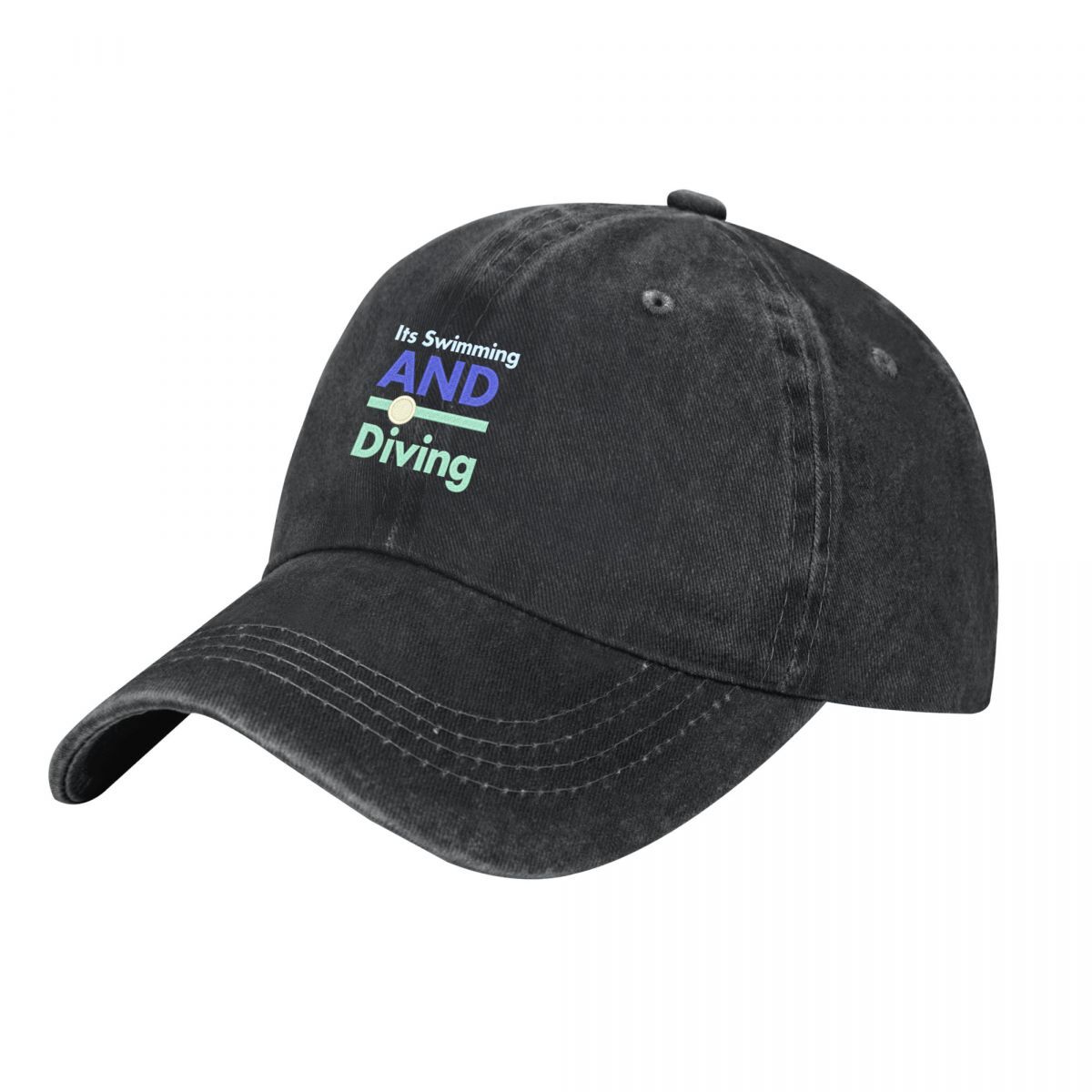 หมวกเบสบอลผ้าฝ้ายฟอกสไตล์วินเท - Aquatic Sports Hat บทวิจารณ์และราคา