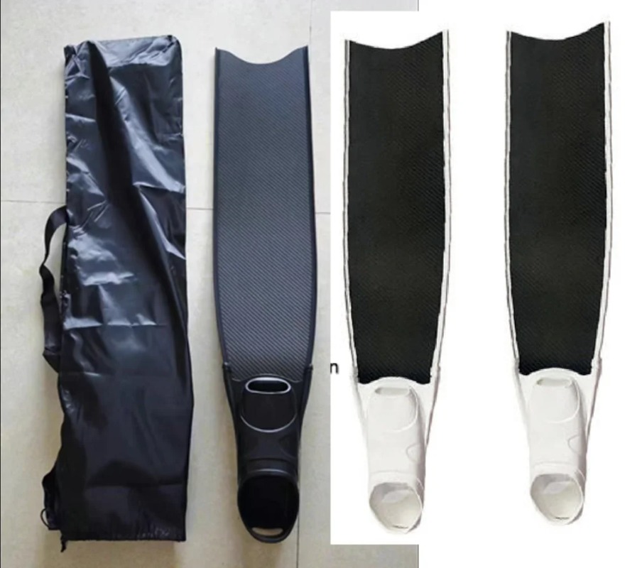 ฟินดำน้ำคาร์บอนไฟเบอร์แบบยาว ใ - Fin Diving Blade บทวิจารณ์และราคา