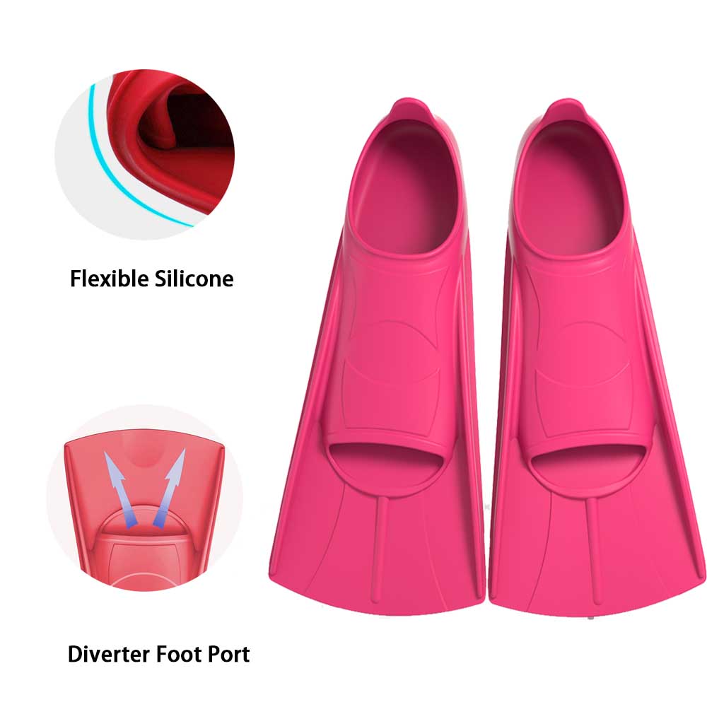ฟินว่ายน้ำซิลิโคนสำหรับผู้หญิง - Fin Diving Blade บทวิจารณ์และราคา